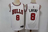 Bulls 8 Zach Lavine White Nike Diamond 75th Anniversary Swingman Jersey,baseball caps,new era cap wholesale,wholesale hats